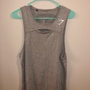 Gymshark grey workout tank top!